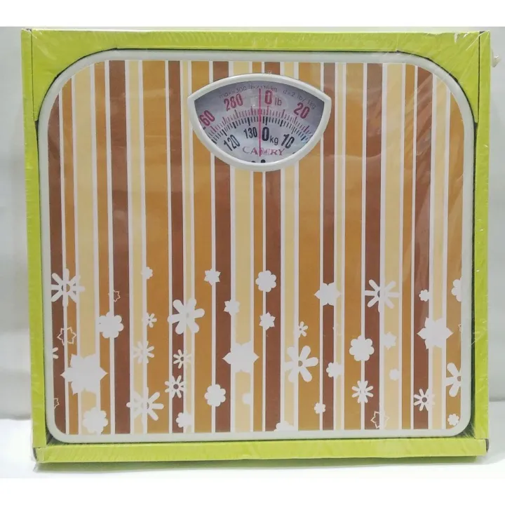  Buy   Camry Analog Weight Measuring Scale for human body up to 130 kg capacity - weight machine Best price in Bangladesh