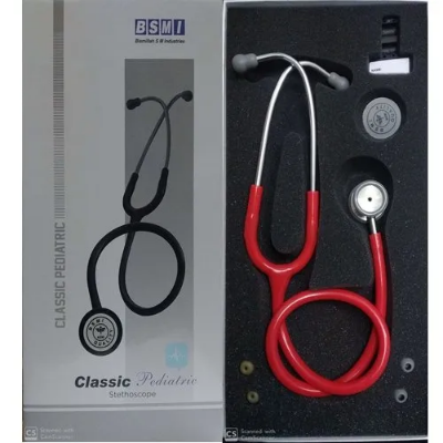 Buy BSMI Paediatric Stethoscope Paediatric (Black & Red) at best price in Bangladesh