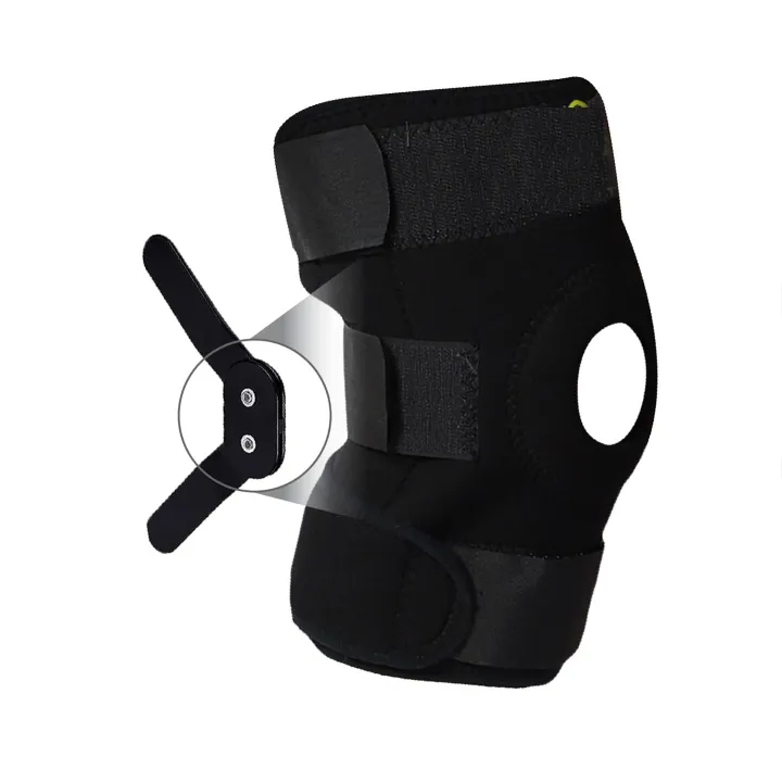 Buy um-hinged-knee-brace-for-knee-pain-open-patella-knee-support-for-menwomenfree-size-hinged-knee-brace-for-ligament-tearhinged-knee-support-with-triple-band-strapping-1-unit  Best price in Bangladesh 