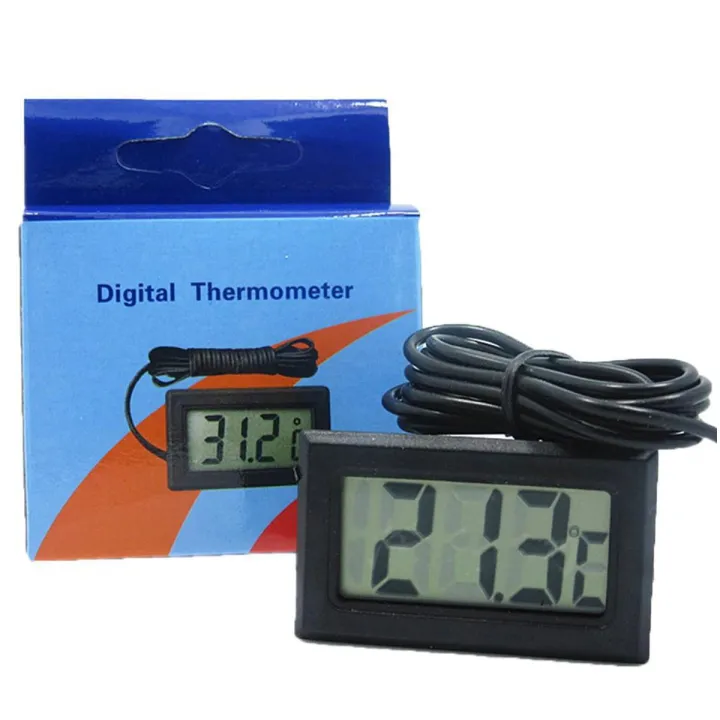 Buy lcd-digitale-thermometer-voor-vriezer-temperatuur-50-110-graden-koelkast-koelkast-thermometer  Best price in Bangladesh 