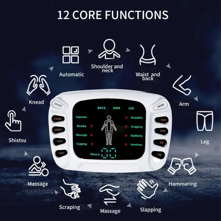 Buy Full Body Tens Acupuncture Electric Therapy Massager Meridian Physiotherapy Muscle Stimulator Apparatus Slimming at best price in Bangladesh
