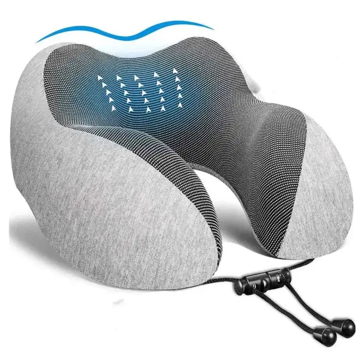 Buy U Shaped Memory Foam Neck Pillows Soft Travel Pillow Massage Neck Pillow Sleeping Airplane Pillow Cervical Bedding at Best price in Bangladesh