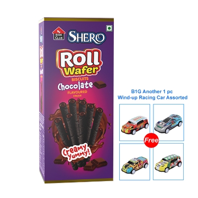 Picture of Shero Premium Roll Wafer Chocolate (10 gm x 10 pcs)