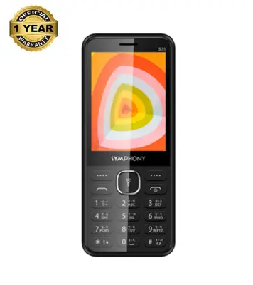 Buy Symphony S75 Feature Phone with 32GB RAM and 32GB ROM, 3.0'' QVGA Display and 2950mAh Li-on Battery at Best Price In Bangladesh