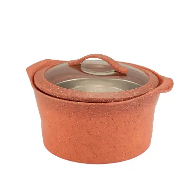 Buy Jupiter Stelo Hotpot Marble -Glass Lid at Best Price In Bangladesh