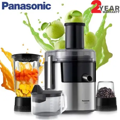 Buy Panasonic 800W 2 Jars 3-in-1 Juicer Blender & Grinder Stainless Steel Body (MJ-DJ31) Online at Best Price In Bangladesh