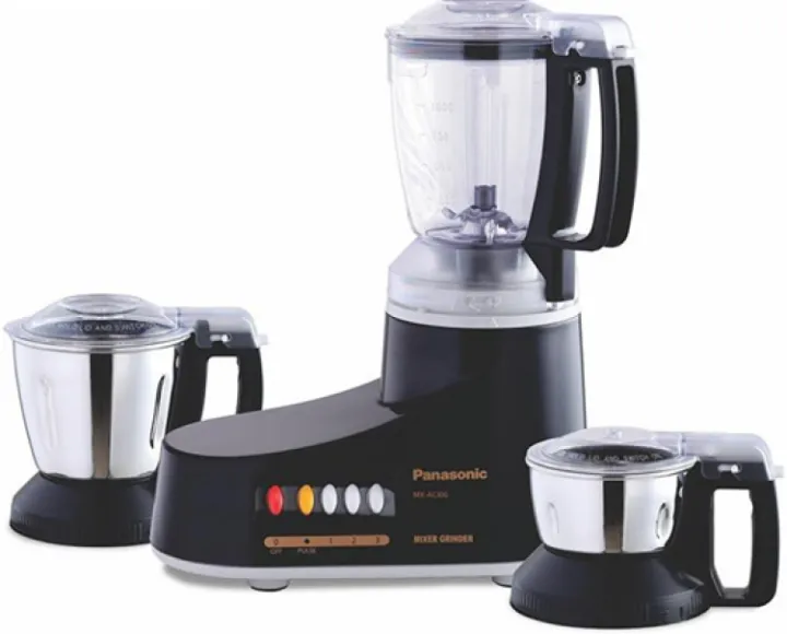 Buy Panasonic 1000 Watt 6 In 1 Super Mixer Grinder Heavy Duty Mixer Grinder (MX-AC300) Black Online at Best Price In Bangladesh