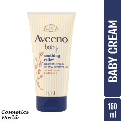 Buy  Aveeno Baby Soothing Relief Emollient Cream 150ml at Best Price In Bangladesh