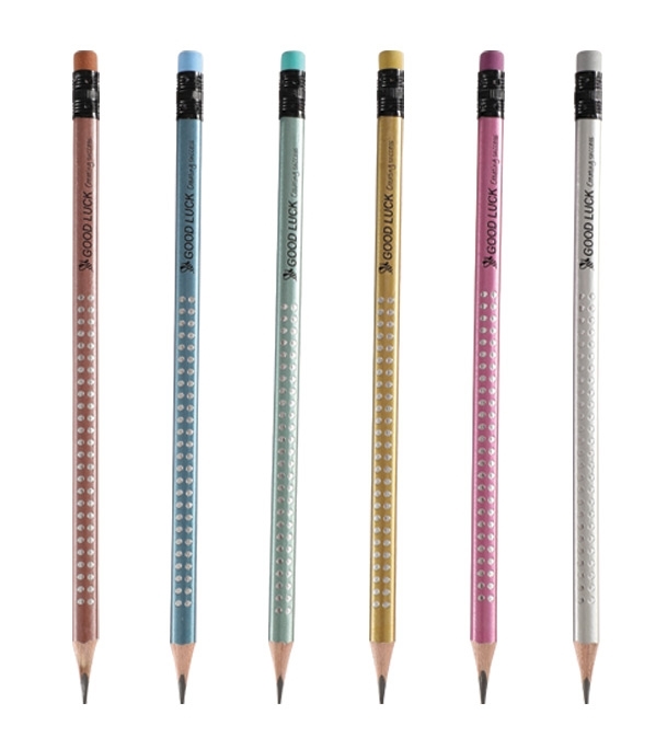 Buy Good Luck Silver Pencil 2B 1 Piece Online	