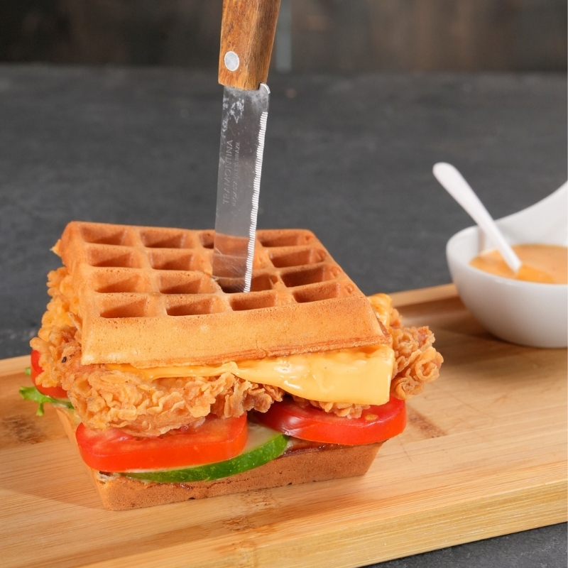 Buy Crispy Chicken Waffle at Best Price In Bangladesh