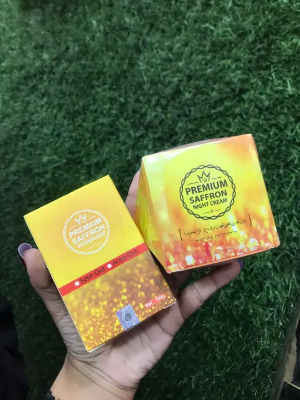 Picture of Saffron Cream & Hand Saffron soap combo Pack 2 in 1