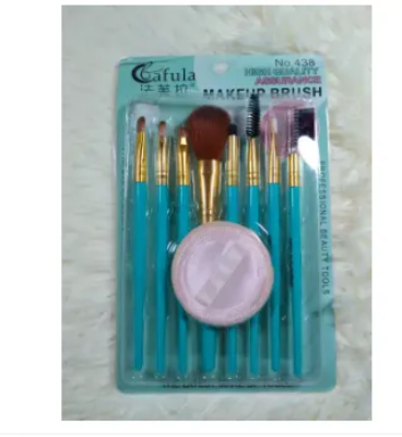 Picture of Makeup Brush Kit - 9 Pieces - with puff