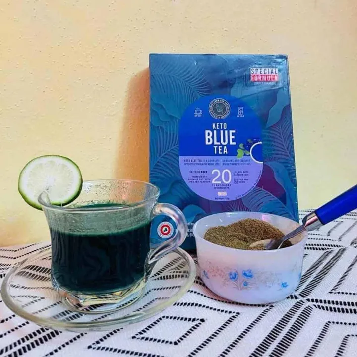 Picture of Healthy Weight Loss Keto Blue Tea 120 gm