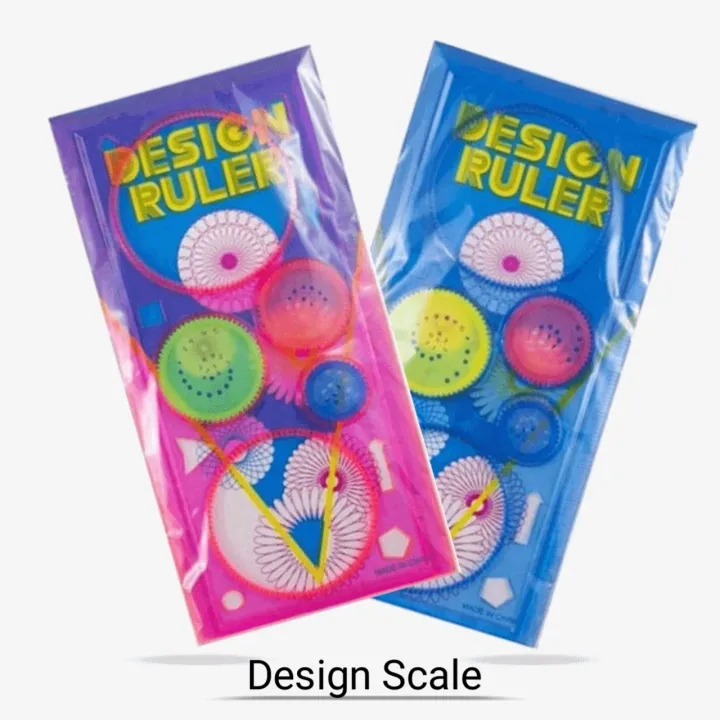 Picture of Design Shapes Template Ruler/ Spirograph Ruler