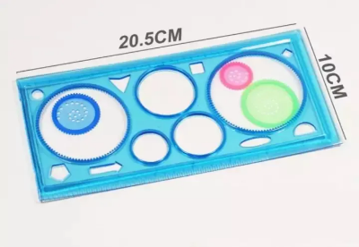 Picture of Design Shapes Template Ruler/ Spirograph Ruler
