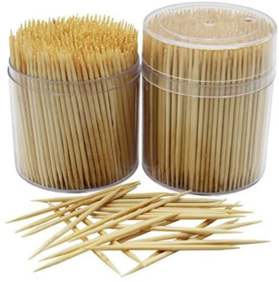 Picture of Bamboo Toothpicks (Medium) 2 Jar 