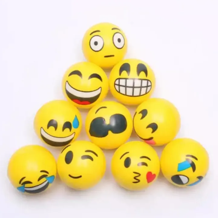 Picture of Stress Ball Emoji Squeeze Ball Exercise Stress Ball