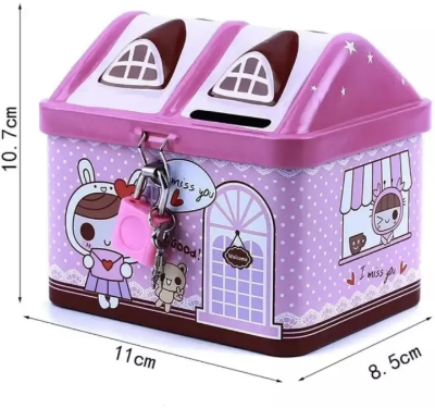 Picture of Metal House Bank for money savings