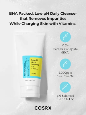 Picture of Authentic COSRX Low pH Good Morning Gel Cleanser 150ml