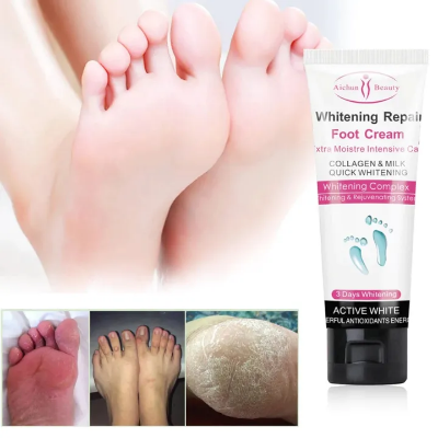 Picture of AICHUN BEAUTY Whitening Repair Foot Cream  -Heel Chapped Peeling Foot Hand Anti Dry Crack Skin Repair Moisturizing Nourishing Cream (100g) 