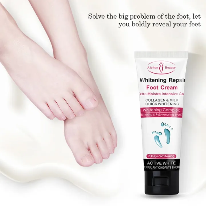 Picture of AICHUN BEAUTY Whitening Repair Foot Cream  -Heel Chapped Peeling Foot Hand Anti Dry Crack Skin Repair Moisturizing Nourishing Cream (100g) 