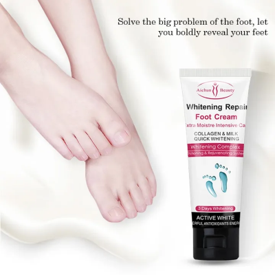 Picture of AICHUN BEAUTY Whitening Repair Foot Cream  -Heel Chapped Peeling Foot Hand Anti Dry Crack Skin Repair Moisturizing Nourishing Cream (100g) 