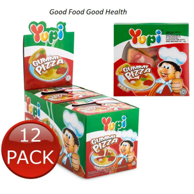 Picture of Yupi Gummy Pizza -Pack 12x14gm =168 gm