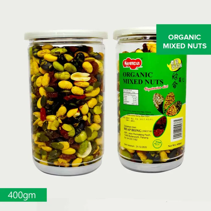 Picture of Nuttos Organic Mixed Nuts - 400Gm