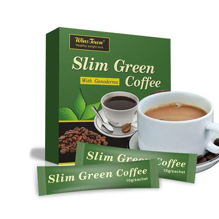 Picture of Wins Town Slim Ganoderma Green Coffee (18 Satches) 180gm