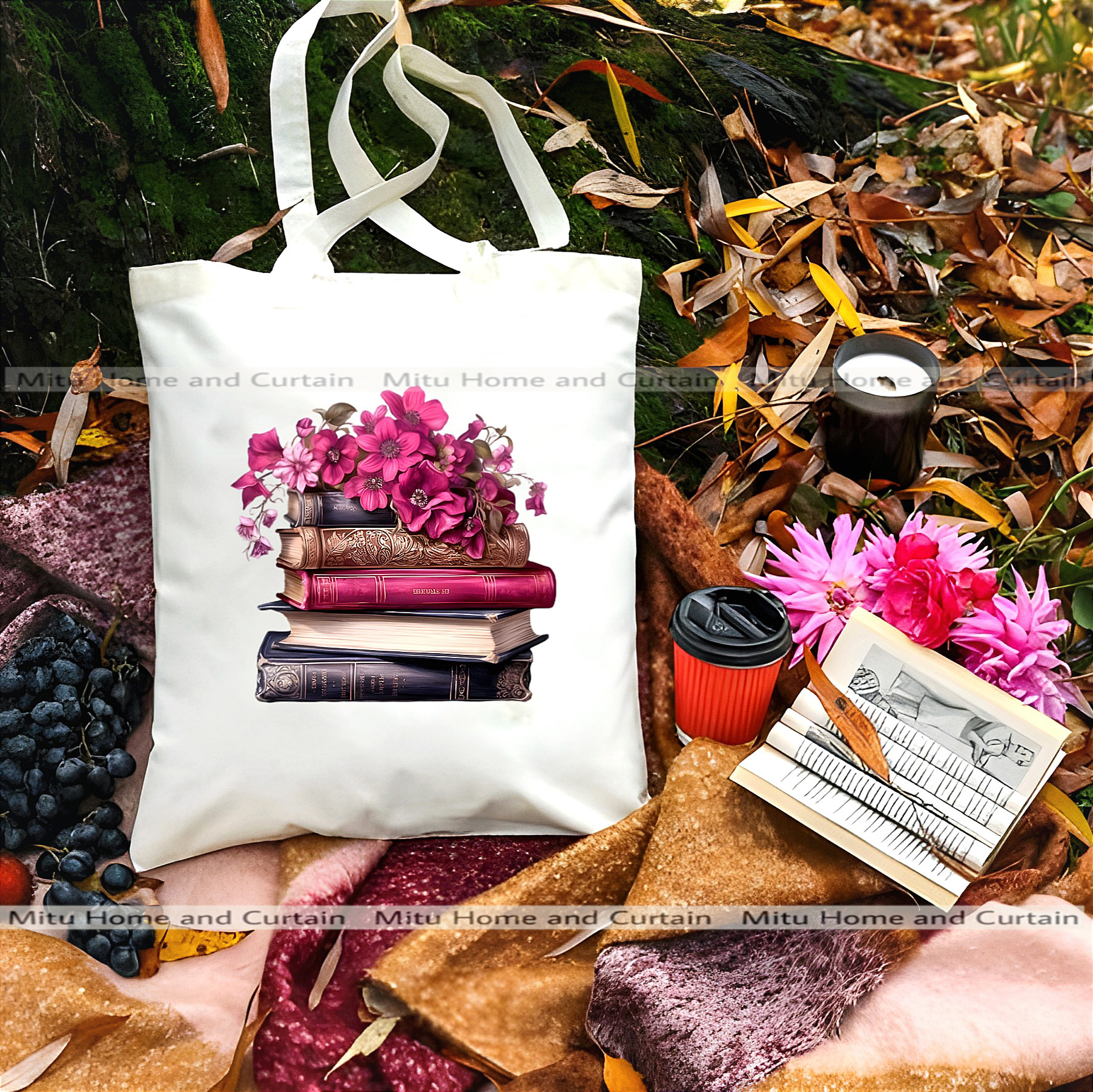 Buy Premium Tote Bag with Zipper Canvas Tote Bag for Women Trendy Shopping Bag / College Bag / University Bag Tote Bag, Canvas Bag with Zipper White , Black at Best Price In Bangladesh