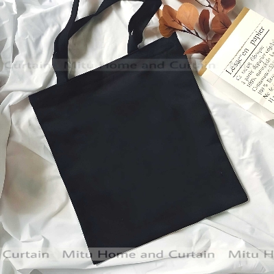 Buy Premium Tote Bag with Zipper Canvas Tote Bag for Women Trendy Shopping Bag / College Bag / University Bag Tote Bag, Canvas Bag with Zipper White , Black at Best Price In Bangladesh