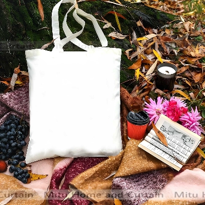 Buy Premium Tote Bag with Zipper Canvas Tote Bag for Women Trendy Shopping Bag / College Bag / University Bag Tote Bag, Canvas Bag with Zipper White , Black at Best Price In Bangladesh