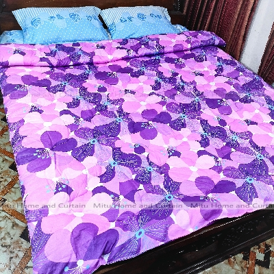 Buy Comforter for Winter King size Exclusive Comforter with Mix Cotton fabric (2.2-2.5Kg) 84*90 inch European cube style (1pcs Box) White , Red , Pink , Blue at Best Price In Bangladesh