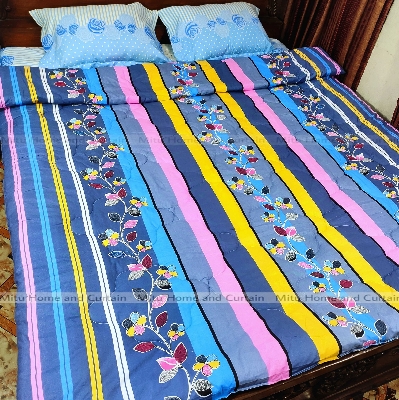 Buy Comforter for Winter King size Exclusive Comforter with Full Cotton fabric (2.6-3kg) 84*90 inch European cube style (1pcs Box) White , Red , Pink , Blue at Best Price In Bangladesh