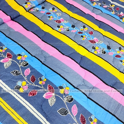 Buy Comforter for Winter King size Exclusive Comforter with Full Cotton fabric (2.6-3kg) 84*90 inch European cube style (1pcs Box) White , Red , Pink , Blue at Best Price In Bangladesh