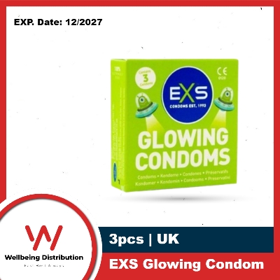 Picture of EXS - Glow In The Dark Condom For Men | Single Pack