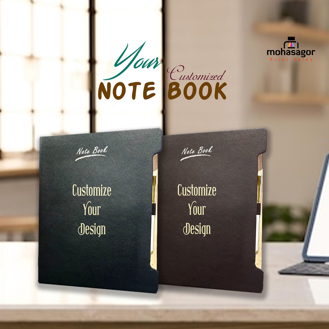 Buy Customize Your Note Book with Pen at Best Price In Bangladesh
