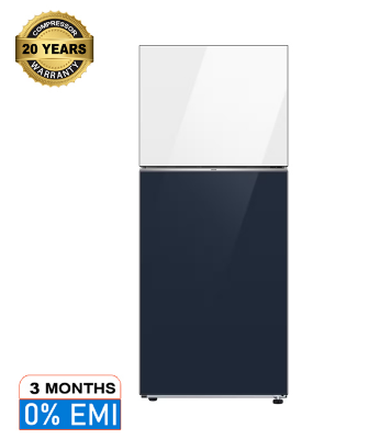 Buy Samsung 393 Liter Digital Inverter Compressor, Mono Cooling, No Frost, Top Mount Refrigerator Black (Bespoke) (RT38CB66448AME) at Best Price In Bangladesh