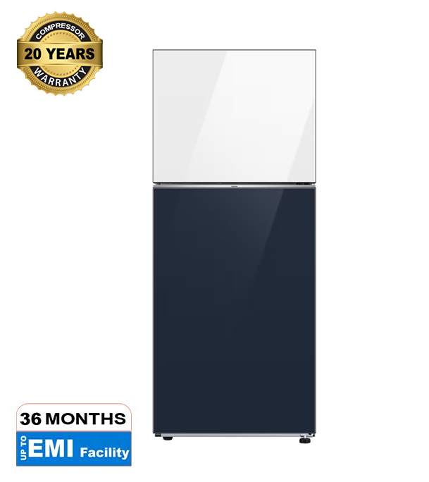 Buy Samsung 393 Liter Digital Inverter Compressor, Mono Cooling, No Frost, Top Mount Refrigerator Black (Bespoke) (RT38CB66448AME) at Best Price In Bangladesh