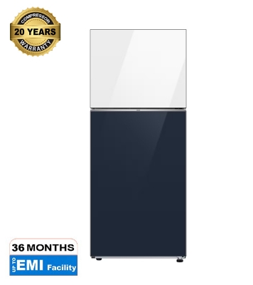 Buy Samsung 393 Liter Digital Inverter Compressor, Mono Cooling, No Frost, Top Mount Refrigerator Black (Bespoke) (RT38CB66448AME) at Best Price In Bangladesh