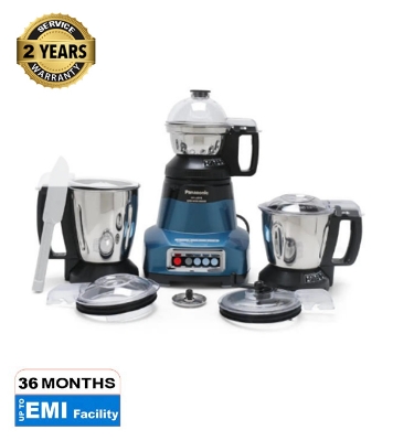 Buy Panasonic 600W 3 Jar Super Mixer Grinder (MX-AV325) Coral Blue at Best Price In Bangladesh	