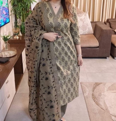 Buy  Skin Print Cotton Unatixhwd 3 Piece 3P-N25 at Best Price In Bangladesh