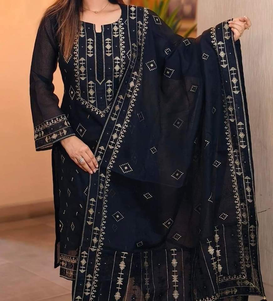 Buy  Skin Print Cotton Unatixhwd 3 Piece 3P-N27 at Best Price In Bangladesh