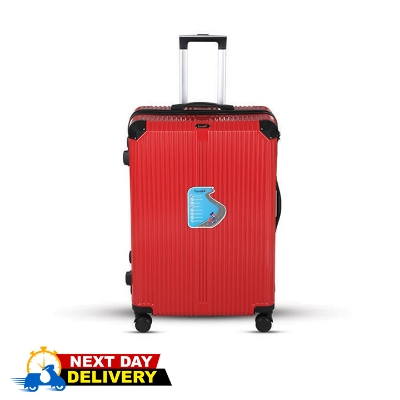 Picture of Travello 700mm (28") Unbreakable Body More Capacity Water Resistant Aluminum Luggage/Trolley/Hardtop- Red
