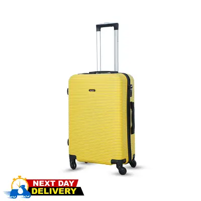 Picture of Travello  28 Inch City  Ultra Light Weight Luggage-Trolley Yellow