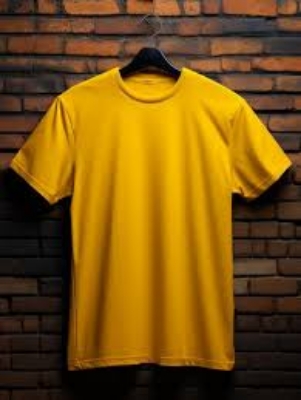 Buy Stylish Comfortable sports T-Shirt(Yellow) at Best in Bangladesh