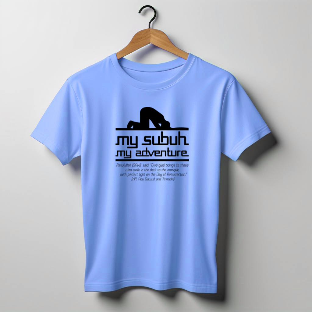 Buy  Jersey Fabrics My Subuh My adventure T-Shirt    at Best in Bangladesh