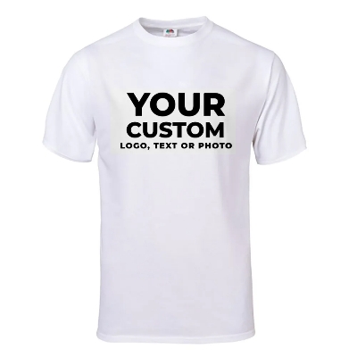Buy Customize T-Shirt (You Can Add Any Text, Pic, Logo at Best in Bangladesh