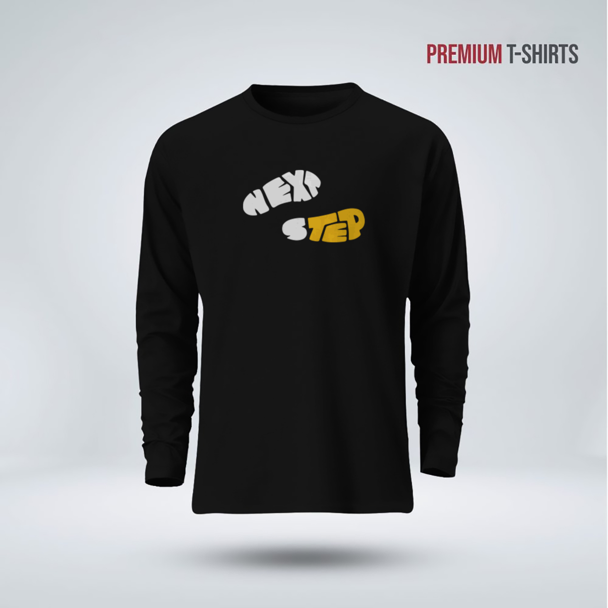 Buy Men's Full Sleeve (Next step) T-Shirt at Best in Bangladesh