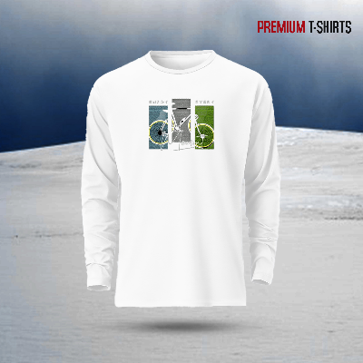 Buy  Men's Full Sleeve (Enjoy Moment) T-Shirt at Best in Bangladesh